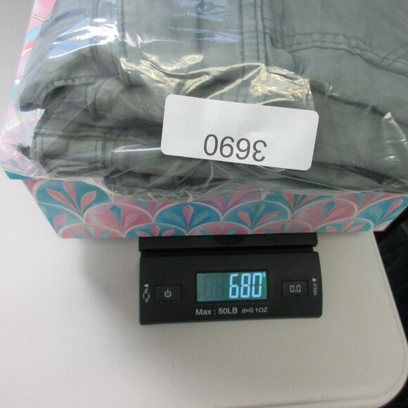 American Eagle Outfitters Lived-In Cargo Shorts Men's 40 Green Cotton Casual 680 - Picture 13 of 13